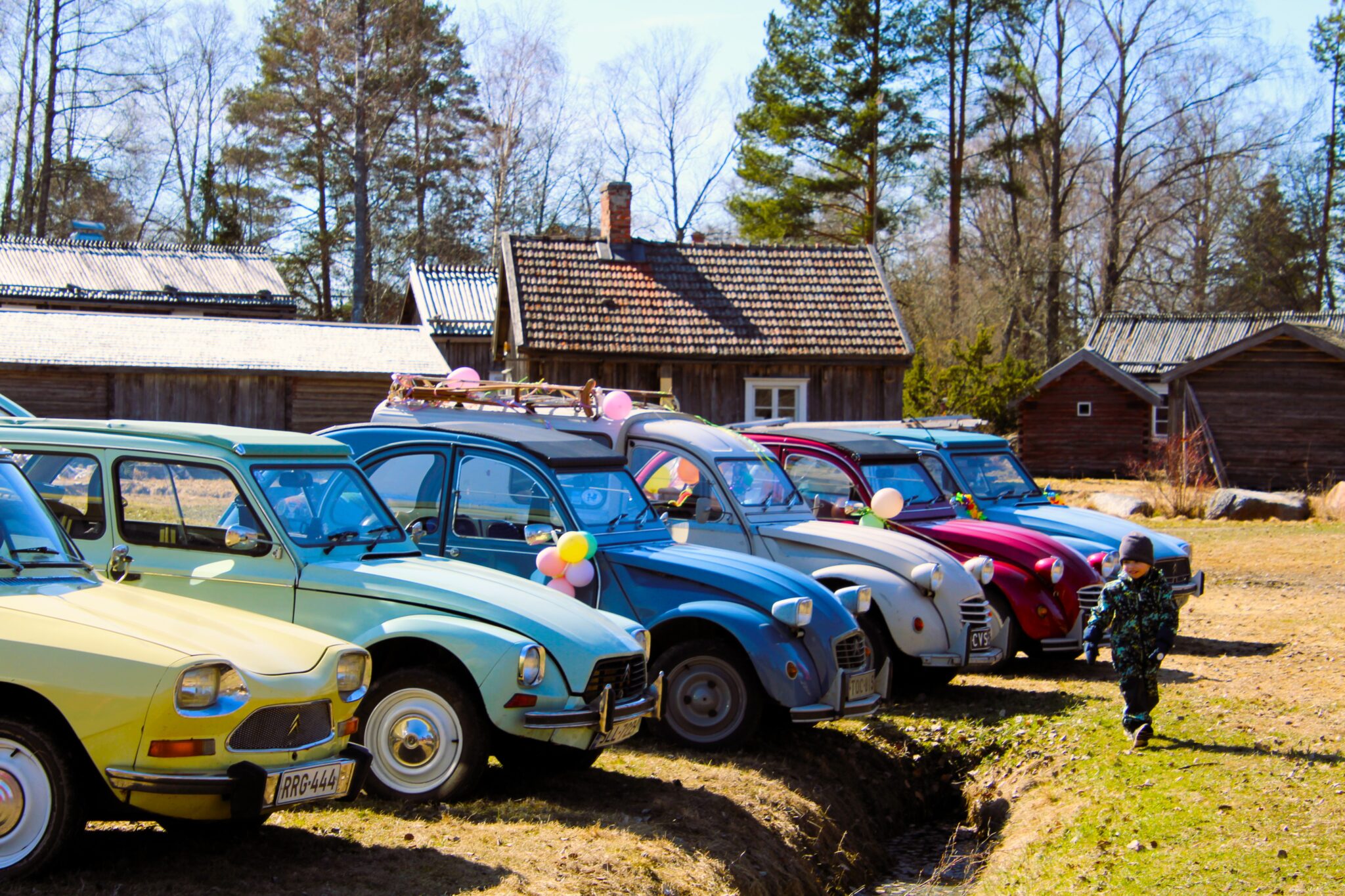 Första maj veteranbilar LNF23 4